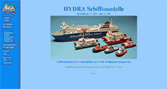 Desktop Screenshot of hydra1250.de